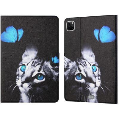 Trolsk Card Slot Folio - Cat&Butterfly (iPad Pro 11/iPad Air 5/Air 4)