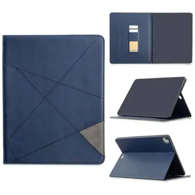 Trolsk Geometric Pattern Cover (iPad Pro 12,9) - Ljusbrun