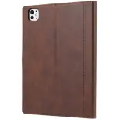 Trolsk Leather Wallet Folio (iPad Pro 13) - Brun