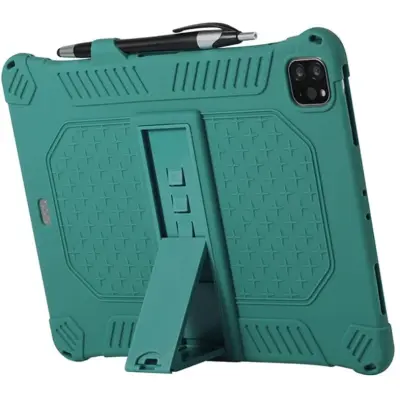 Trolsk Silicone Case with Lanyard (iPad Pro 11/Air 5/Air 4) - Grön