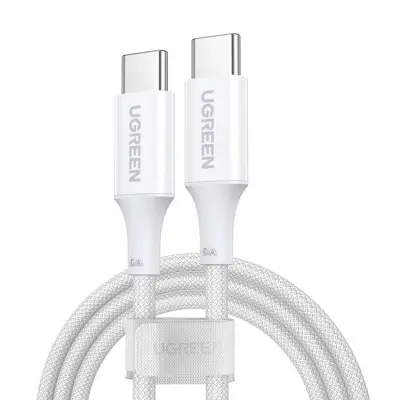 Ugreen US557 USB-C till USB-C kabel PD 100W 1m - Vit