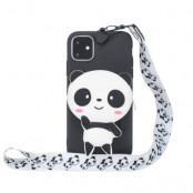Trolsk 3D Bag with Neckband - Tiny Panda (iPhone 11 Pro Max)