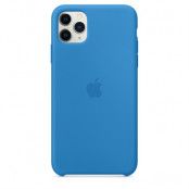 Apple iPhone 11 Pro Max Original Silikonskal - Surfblå