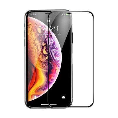 Baseus Rigid-edge 0,3 mm glas iPhone 11 Pro Max/ XS Max Svart