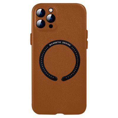 BOOM iPhone 11 Pro Max Läderskal Magsafe - Brun