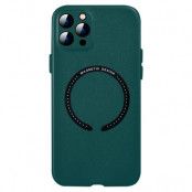 BOOM iPhone 11 Pro Max Läderskal Magsafe - Grön