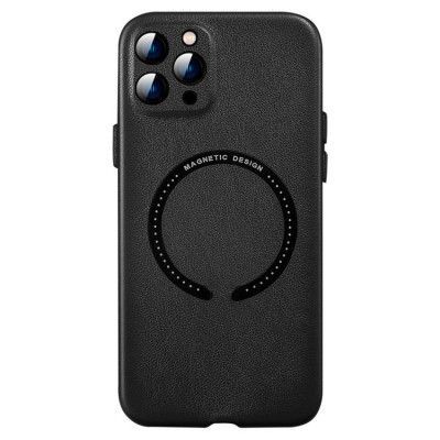 BOOM iPhone 11 Pro Max Läderskal Magsafe - Svart