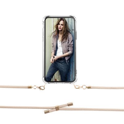 Boom iPhone 11 Pro Max skal med mobilhalsband- Rope Brown