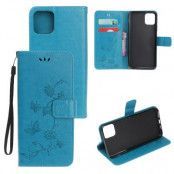 Butterfly Plånboksfodral till iPhone 11 Pro Max - Blå