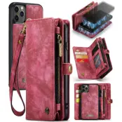 CASEME 008 Series Mobilskal för iPhone 11 Pro Max 6.5 tum Röd