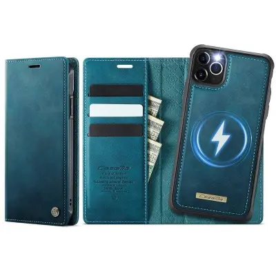 CASEME C49 iPhone 11 Pro Max Mobilskal MagSafe RFID Grön