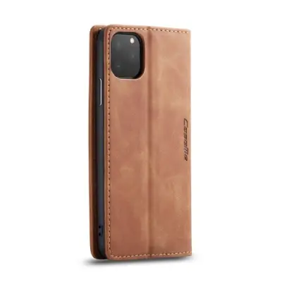 CASEME Plånboksfodral för iPhone 11 Pro Max - Brun
