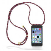 Boom iPhone 11 Pro Max skal med mobilhalsband- Red Camo Cord