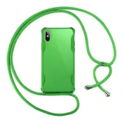 CoveredGear Necklace Case iPhone XS/X - Grön