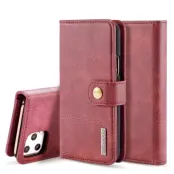 DG Ming Magnetic Wallet (iPhone 11 Pro Max) - Mörkbrun