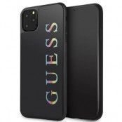 Guess iPhone 11 Pro Max skal Svart Glitter Logo