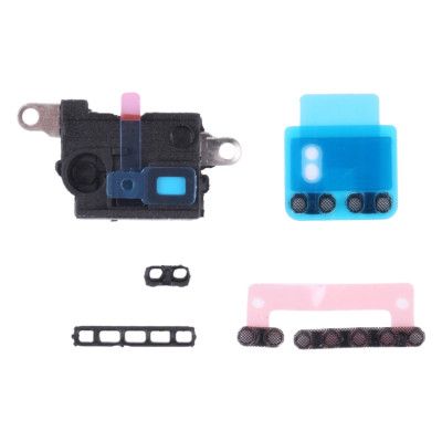 iPhone 11 Pro Max Dammskydd Mesh för Högtalare - Svart