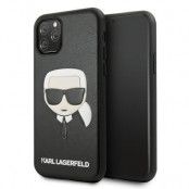 Karl Lagerfeld Skal iPhone 11 Pro Max Ikonik Karl`s Head - Svart