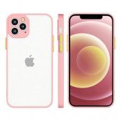 Milky Silicone Flexible Translucent Skal iPhone 11 Pro Max - Rosa