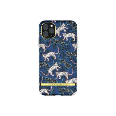 Richmond & Finch iPhone 11 Pro Max Skal Blue Leopard