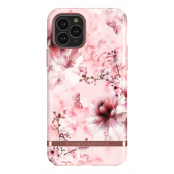 Richmond & Finch pink marble floral skal till iPhone 11 pro - Rosa