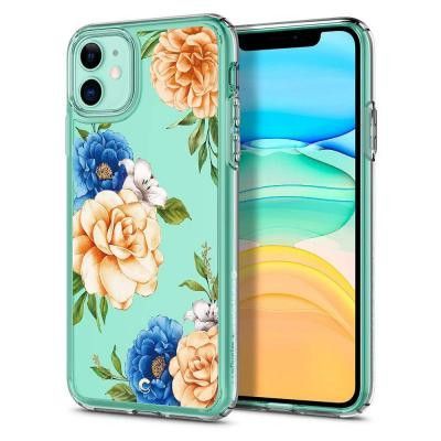 Spigen Ciel iPhone 11 Blå Blommor