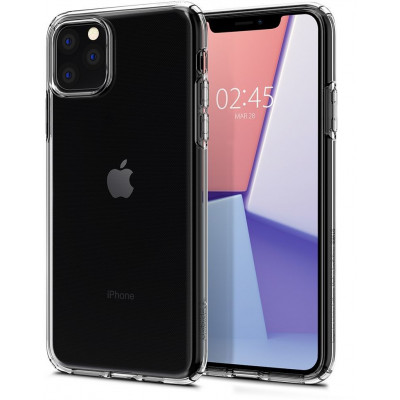 Spigen Liquid Crystal (iPhone 11 Pro Max) - Grå