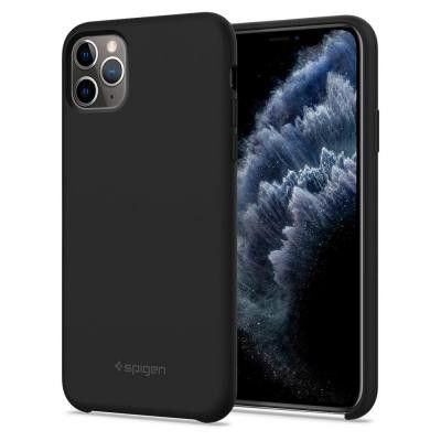 Spigen Silicone Fit iPhone 11 Pro Svart