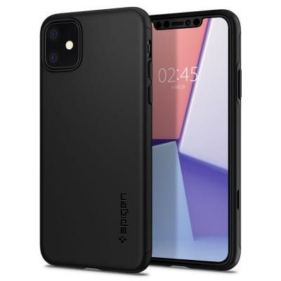 Spigen Thin Fit Classic iPhone 11 Svart