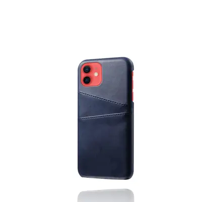 Trolsk Leather Card Case (iPhone 11 Pro Max) - Blå