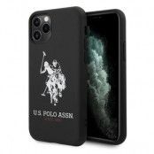 U.S. Polo Assn. Silicone Collection iPhone 11 Pro Max Skal Svart