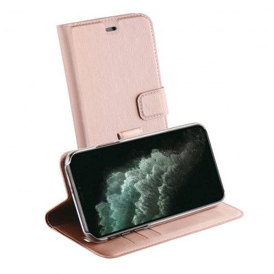 Vivanco Plånboksfodral iPhone 11 Pro Max - Rosa Guld