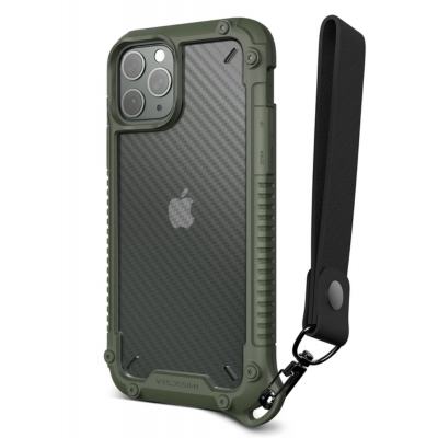 VRS DESIGN Crystal Mixx Pro Skal iPhone 11 Pro Max - Grön