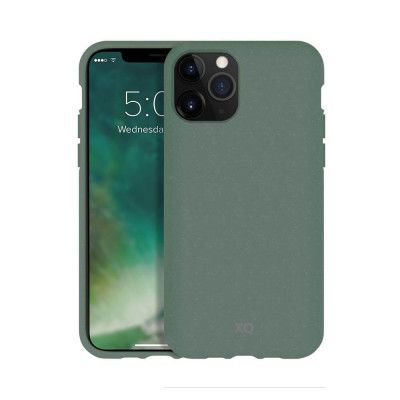 XQISIT Eco Flex Skal till iPhone 11 Pro Max palm Grön