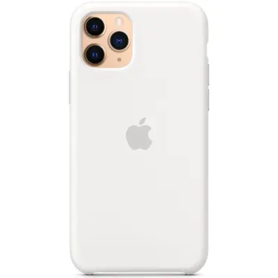 APPLE silikonskal till iPhone 11 Pro - Vit