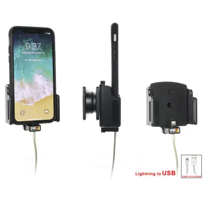 Brodit Hållare för Kabelanslutning (iPhone 11 Pro/X/Xs/11/Xr)