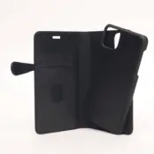 BUFFALO äkta läder iPhone 11 Pro Plånboksfodral - Svart