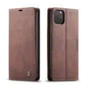 CASEME 013 iPhone 11 Pro Plånboksfodral Konstläder - Brun