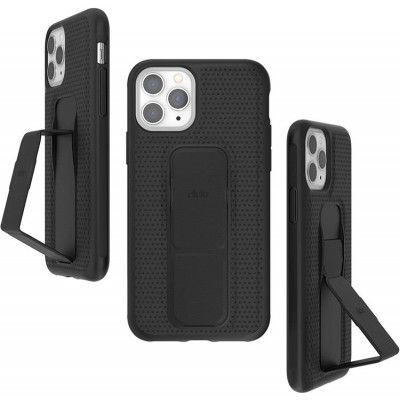 CLCKR Gripcase Perforated Skal iPhone 11 Pro - Svart