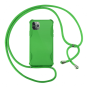 Boom iPhone 11 Pro skal med mobilhalsband - Grön