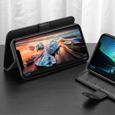 DUX DUCIS Kado Plånboksfodral för iPhone 11 Pro - Blå