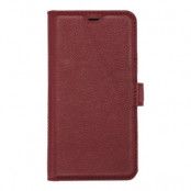 Essentials iPhone 11 Pro, Läder wallet avtagbar, röd