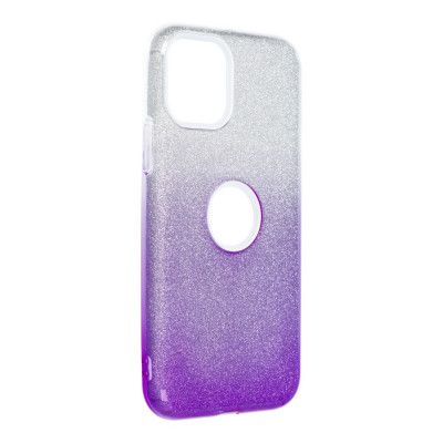 Forcell SHINING skal till iPhone 11 PRO clear/Lila