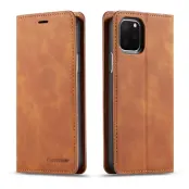FORWENW Fantasy Series iPhone 11 Pro Plånboksfodral Konstläder - Brun