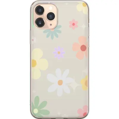 Mobilskal till Apple iPhone 11 Pro med fejdande blommor
