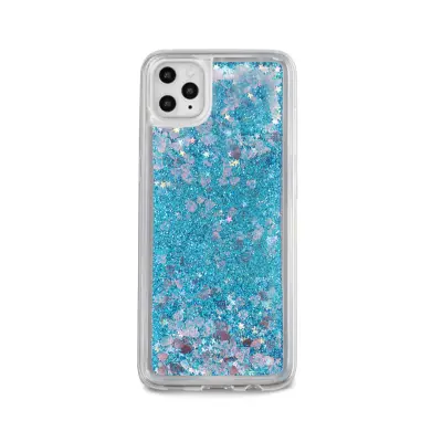 Glitter Skal till Apple iPhone 11 Pro - Blå