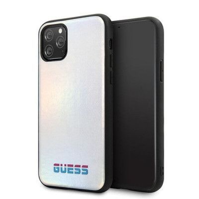 Guess Skal iPhone 11 Pro Iridescent - Silver