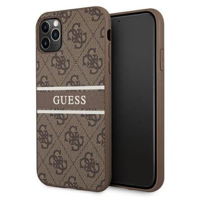 Guess Skal iPhone 11 Pro 4G Stripe - Brun