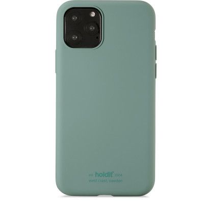 Holdit Silicone Skal Iphone 11 Pro - Moss Grön