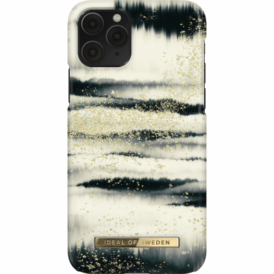 Ideal Fashion Skal iPhone 11 Pro/XS/X - Golden Tie Dye